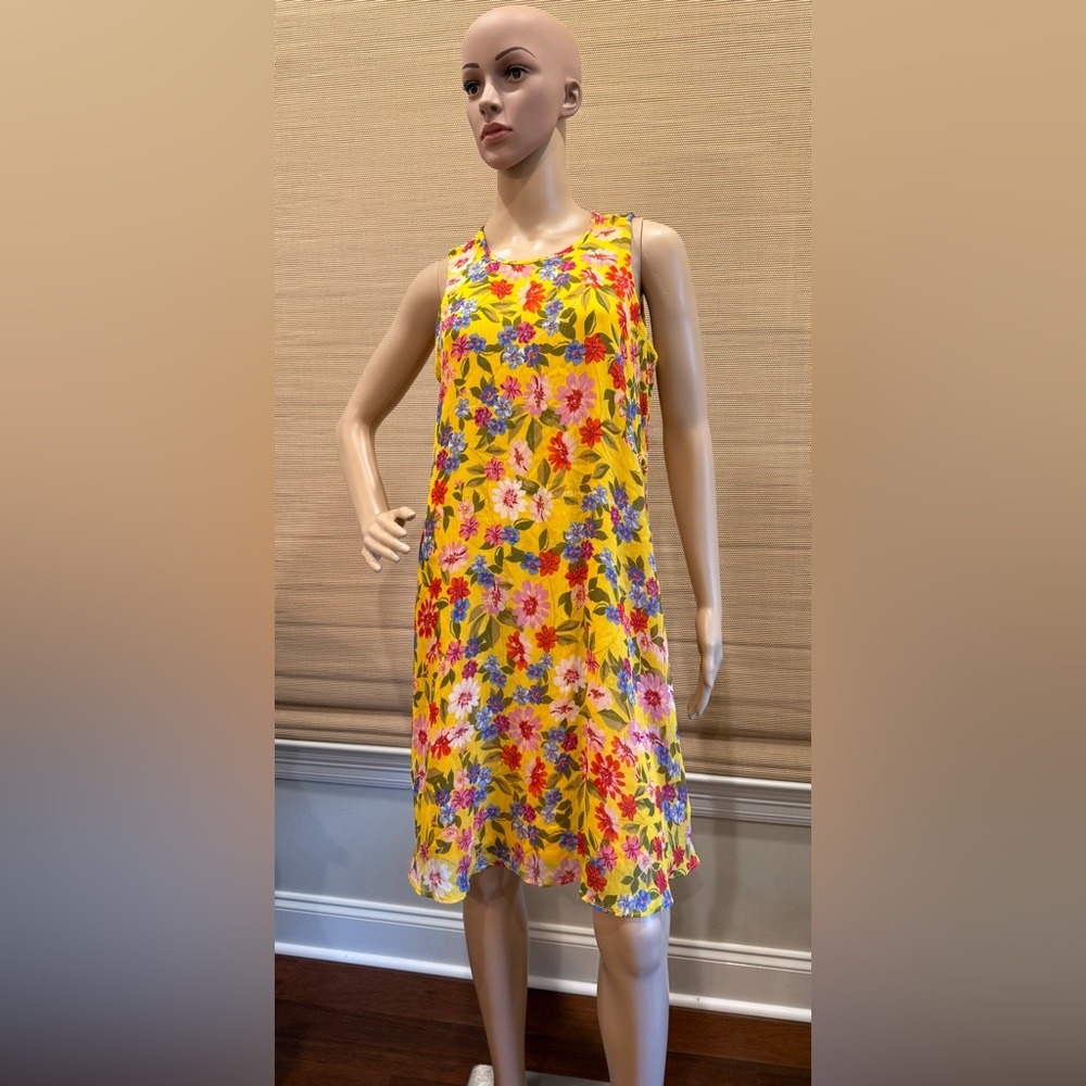 Calvin Klein Floral Sleeveless Dress